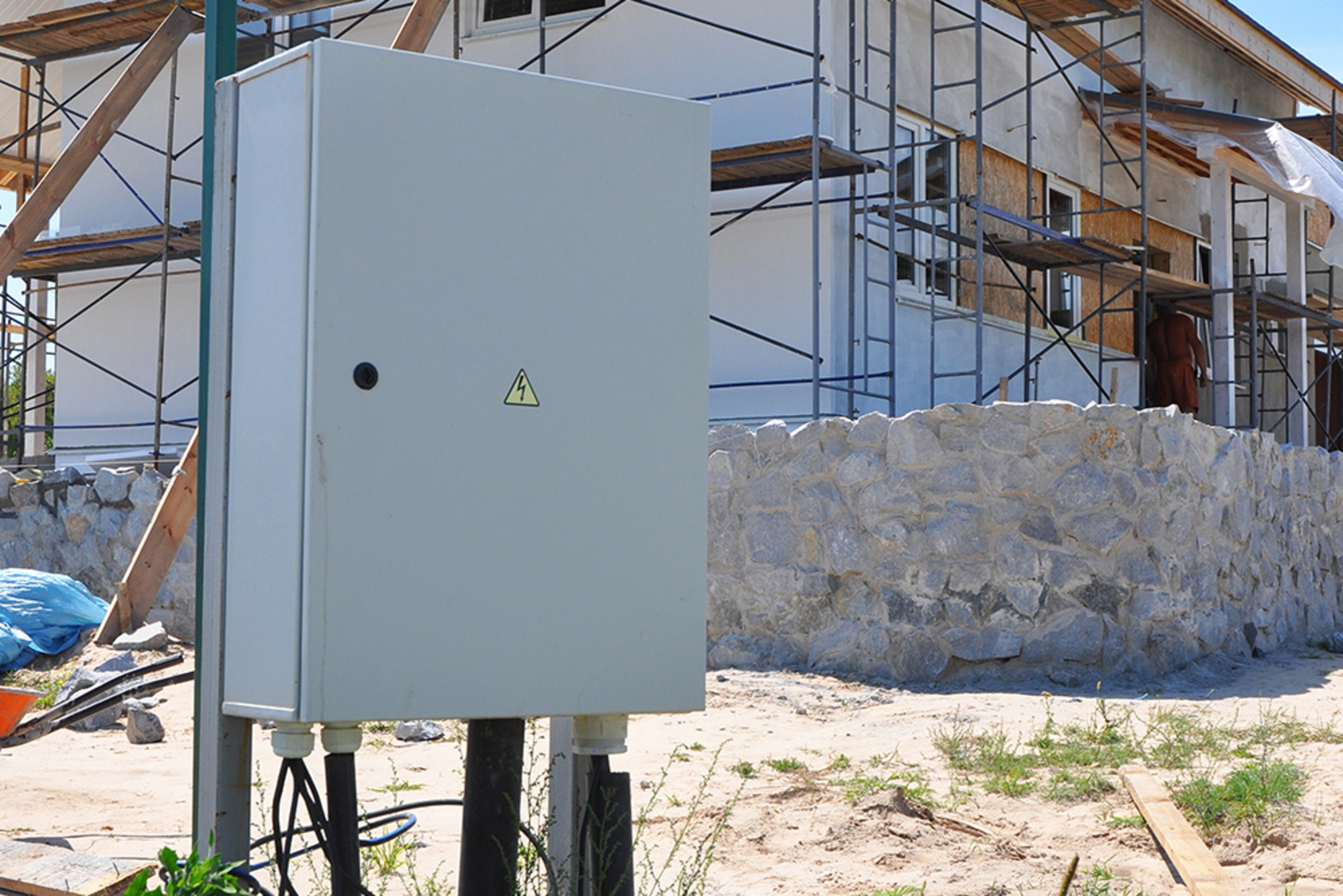Baustrom bei GC-Elektro in Oberursel